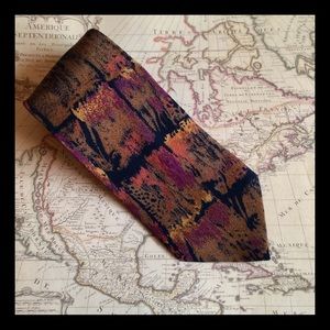 🌿 2/$15‼️ Geoffrey Beene 100% silk tie